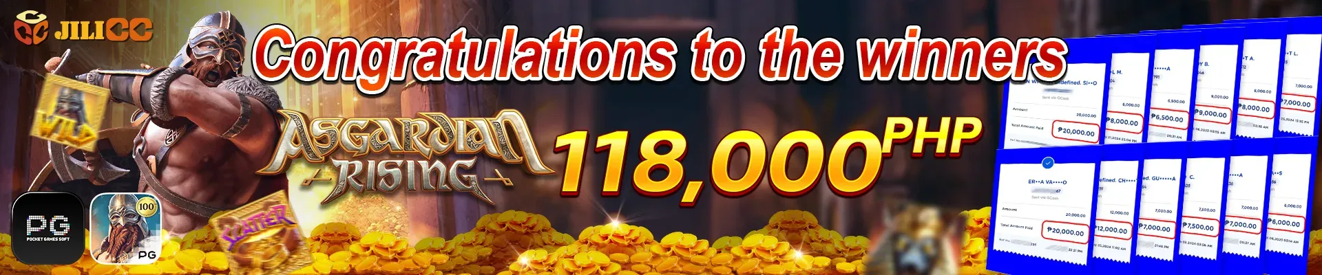 JILICC casino hero interface with golden luxury styling and premium gaming atmosphere